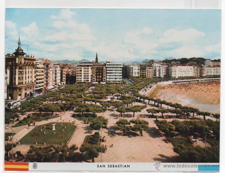 Postales: SAN SEBASTIAN N&ordm; 111 PARQUE DE ALDERDI-EDER / EDICION MANIPEL-FOURNIER / SIN FRANQUEAR