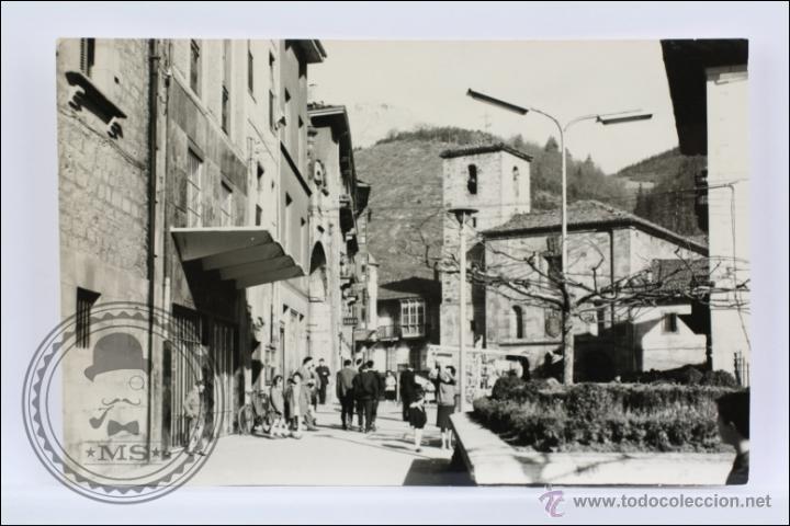 Postales: Antigua Postal Fotogr&aacute;fica Animada - 7. Mondarg&oacute;n. Calle Viteri - Circulada
