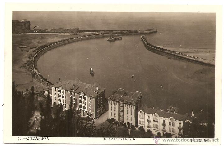 Postales: Ondarroa, postal formato antiguo - Foto 1