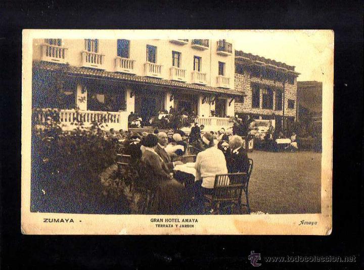Cartoline: Antigua postal de Zumaya. Gran Hotel Amaya.