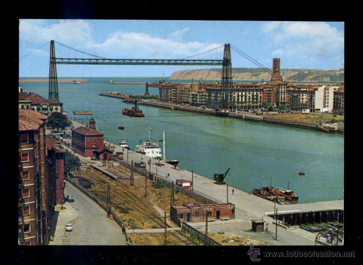 Postales: Portugalete *Puente...* Ed. G. Garrabella - Zgz n&ordm; 121. Nueva.