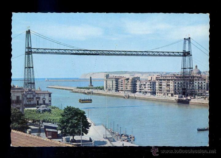 Postales: Portugalete *Puente...* Ed. G. Garrabella - SRC n&ordm; 2220. Nueva.