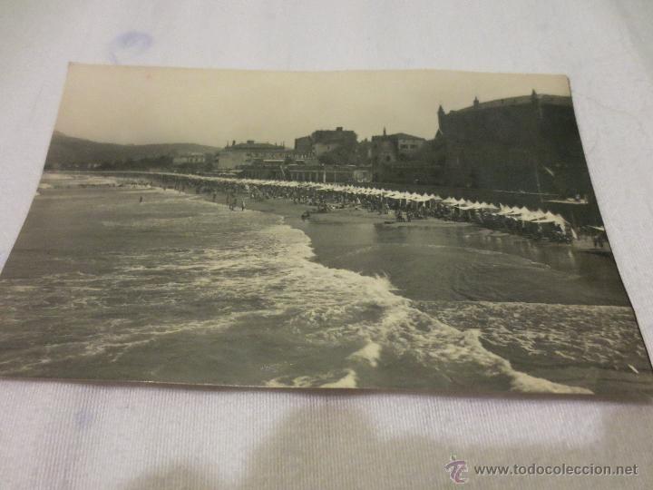 Cartoline: zarauz. la playa. manipel.