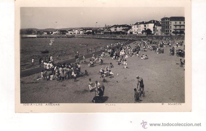 Postales: POSTAL DE LAS ARENAS PLAYA . - Foto 1
