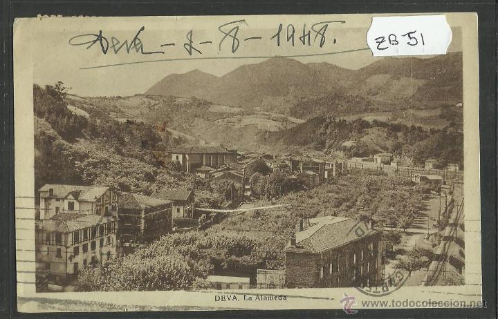 Postales: DEBA - DEVA - LA ALAMEDA - (ZB-51) - Foto 1