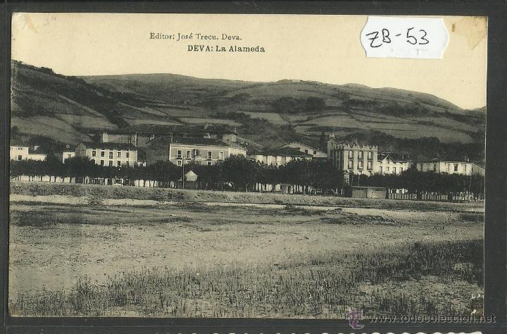 Postales: DEBA - DEVA - LA ALAMEDA - JOSE TRECU  - (ZB-53) - Foto 1