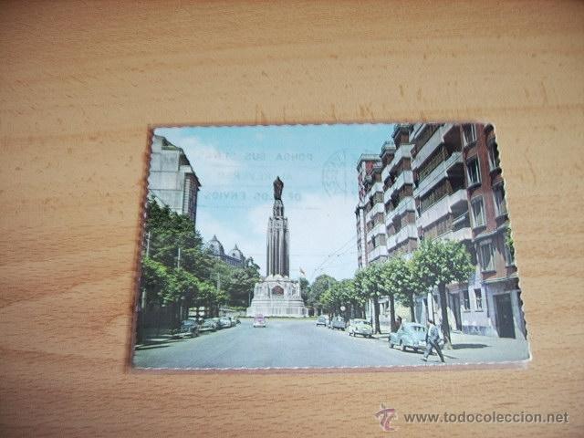 Postales: BILBAO  --  MONUENTO AL SAGRADO CORAZON DE JESUS  -- - Foto 1
