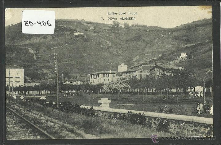 Postales: DEVA - DEBA - 7 - ALAMEDA - JOSE TRECU  - (ZB-406) - Foto 1