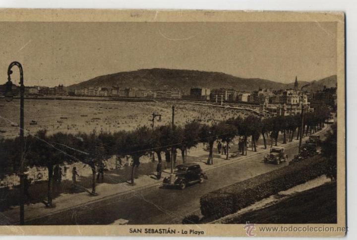 Postales: Postal San Sebasti&aacute;n - La playa - Foto 1