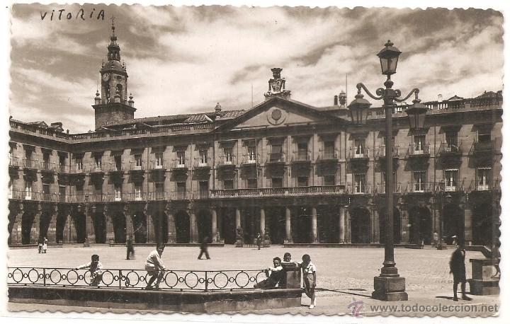 Postales: Vitoria, postal formato antiguo - Foto 1