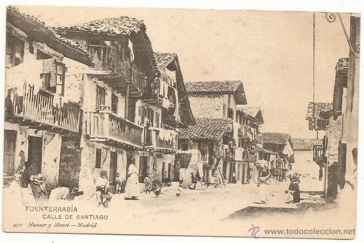 Postales: Fuenterrab&iacute;a, postal antigua - Foto 1