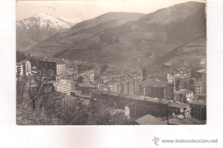 Postales: POSTAL DE EIBAR  VISTA PARCIAL . - Foto 1