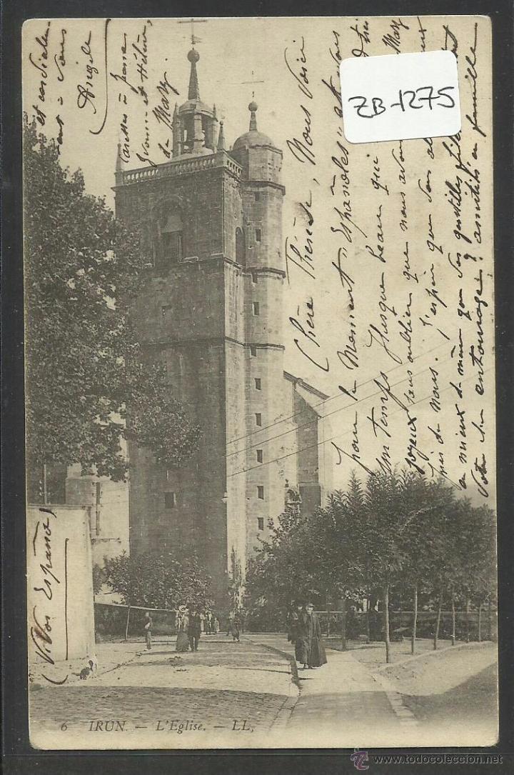 Postales: IRUN - IGLESIA -(ZB-1275) - Foto 1