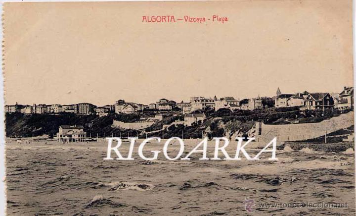 Postales: ALGORTA (VIZCAYA).- PLAYA. - Foto 1