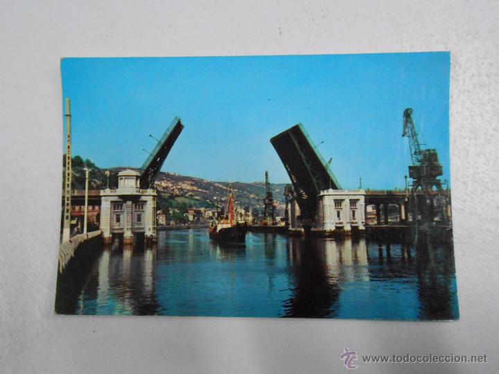 Postales: POSTAL DE BILBAO. PUENTE DEL GENERALISIMO. TDKP2 - Foto 1