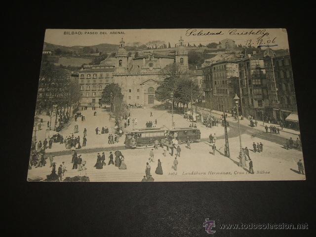 Postales: BILBAO PASEO DEL ARENAL - Foto 1