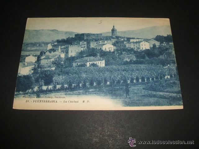 Postales: FUENTERRABIA GUIPUZCOA LA CIUDAD - Foto 1
