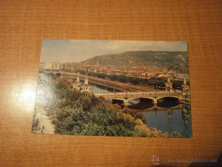 Postales: POSTAL SAN SEBASTIAN PUENTE DE MARIA CRISTINA CIRCULADA