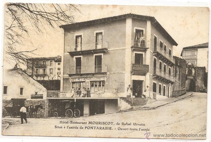 Postales: Fuenterrab&iacute;a. Restaurante Mouriscot - Foto 1
