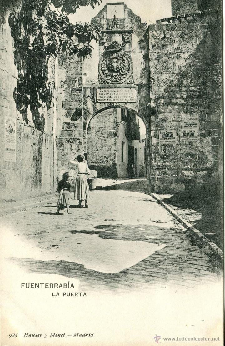 Postales: FUENTERRAB&Iacute;A--LA PUERTA-HAUSER 925 - Foto 1