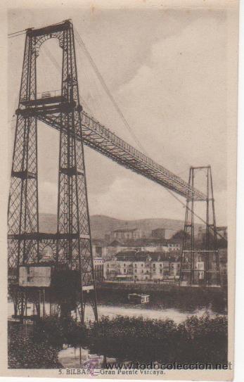 Cartoline: BILBAO.- Gran Puente Vizcaya