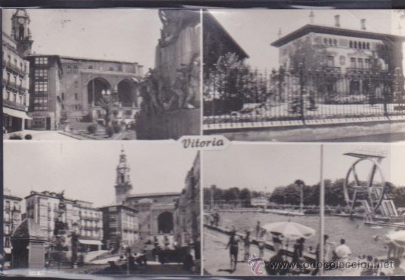 Postales: POSTAL VITORIA VARIAS VISTAS - Foto 1