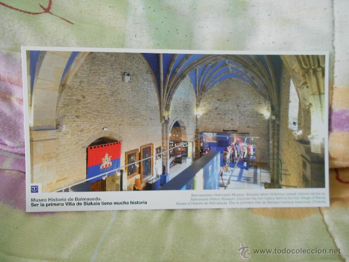 Postales: MUSEO HISTORIA DE BALMASEDA. SER LA PRIMERA VILLA DE BIZKAIA TIENE MUCHA HISTORIA