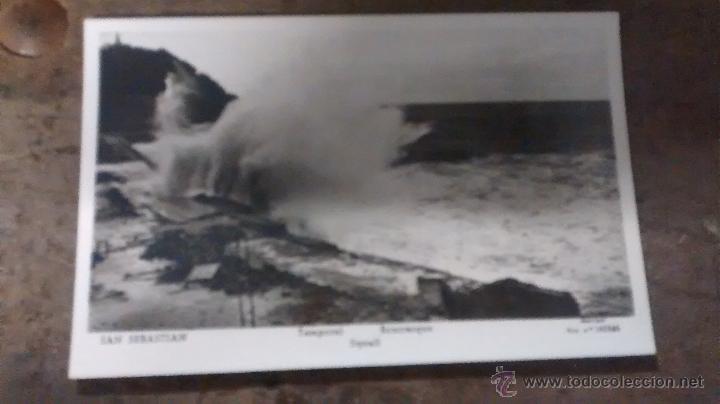 Postales: Postal de San Sebasti&aacute;n, circulada - Foto 1
