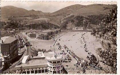 Postales: ANTIGUA POSTAL DEVA GUIPUZCOA HOTELES Y PLAYA - Foto 1
