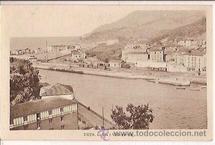 Postales: ANTIGUA POSTAL DEVA LA RIA Y VISTA PARCIAL - Foto 1