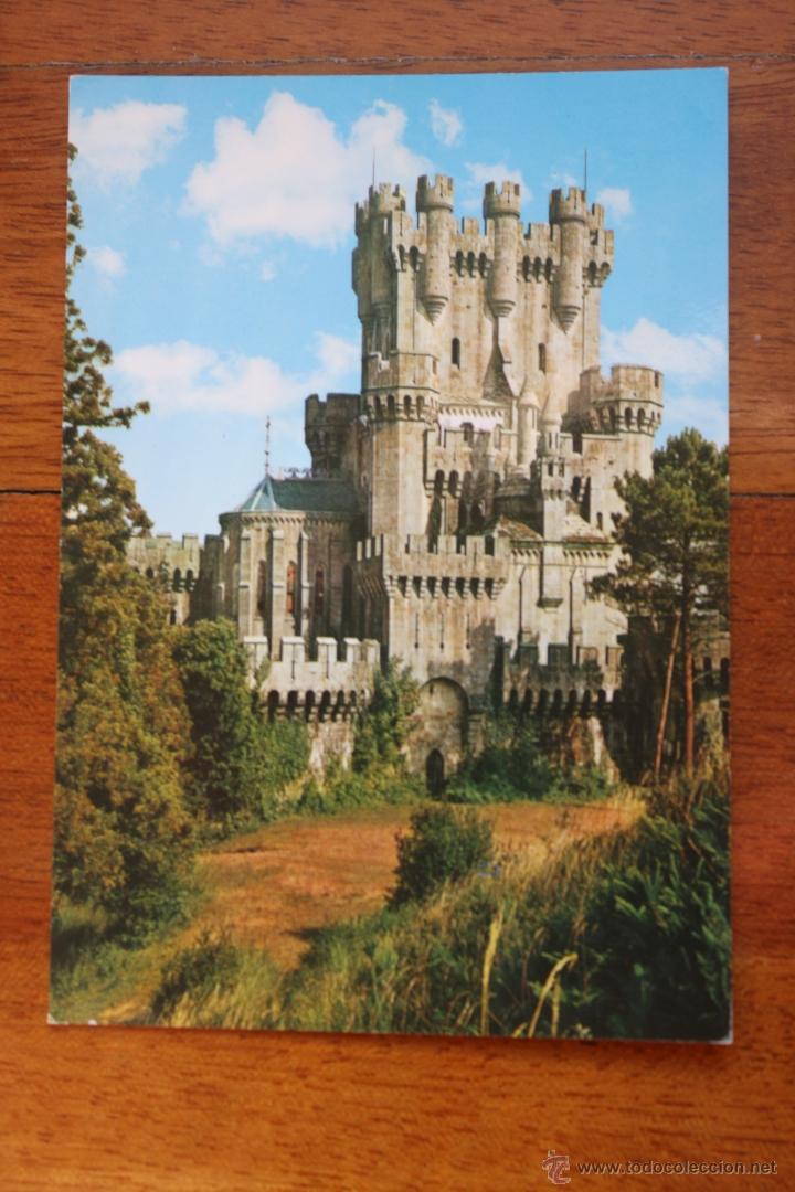 Postales: POSTAL DE VIZCAYA. A&Ntilde;O 1964. CASTILLO DE BUTR&Oacute;N.