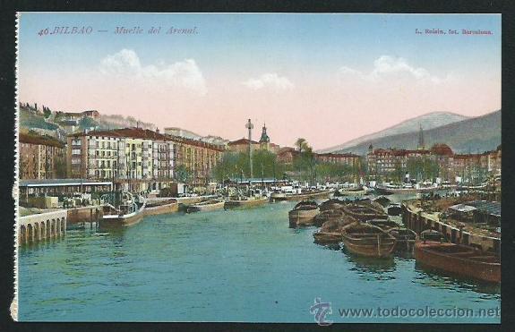 Postales: Bilbao - Muelle del Arenal - Foto 1