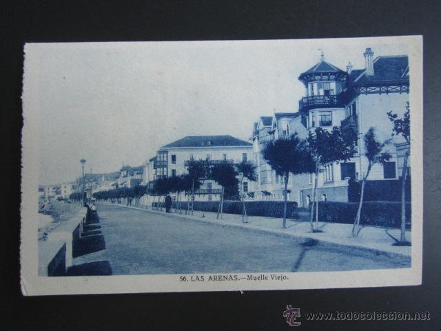 Cartoline: POSTAL VIZCAYA. LAS ARENAS. MUELLE VIEJO.