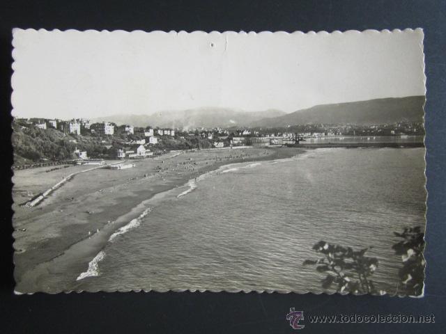 Postales: POSTAL VIZCAYA. ALGORTA. PLAYA. - Foto 1