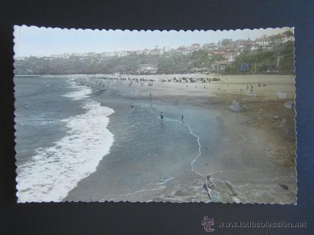 Postales: POSTAL VIZCAYA. ALGORTA. PLAYA DE EREAGA. - Foto 1