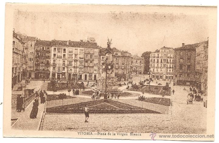 Postales: Vitoria, postal formato antiguo - Foto 1