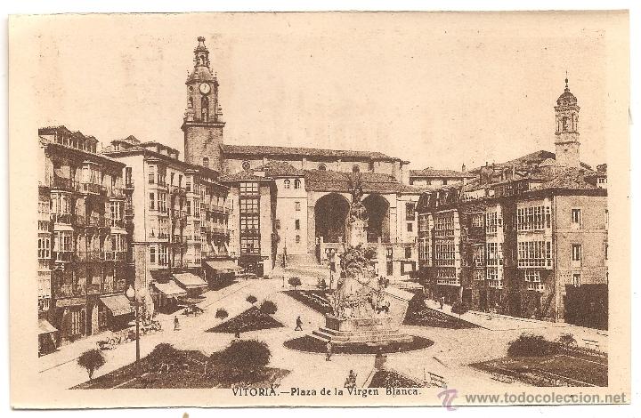 Postales: Vitoria, postal formato antiguo - Foto 1