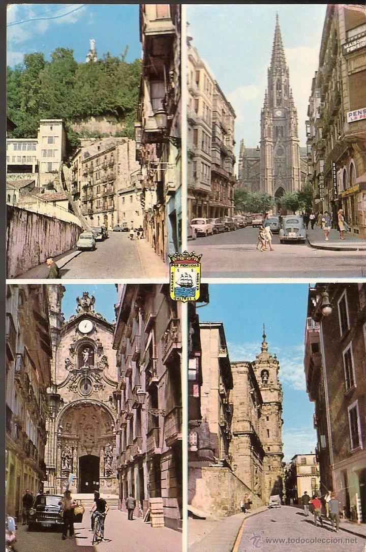 Postales: POSTAL, SAN SEBASTIAN, VARIAS VISTAS, ESCRITA