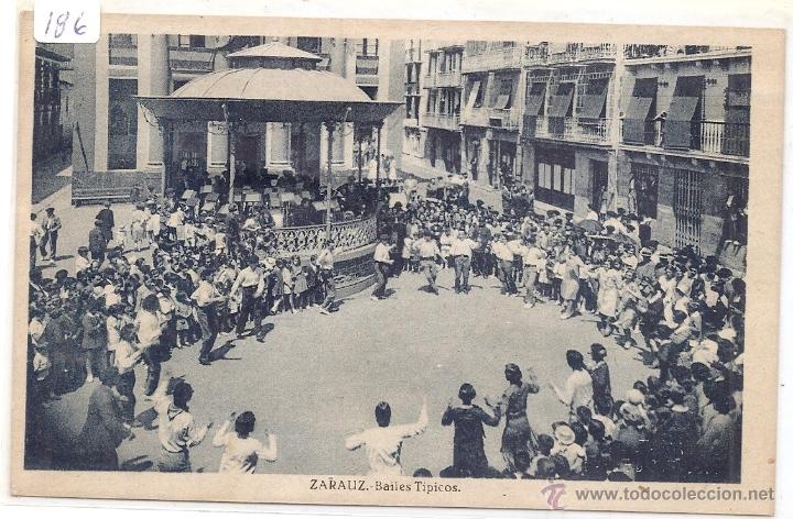 Postales: Zarauz. Bailes t&iacute;picos - Foto 1