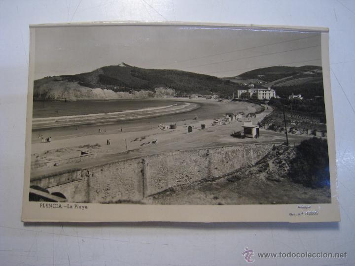 Postales: PLENCIA: LA PLAYA - POSTAL ORIGINAL - Foto 1