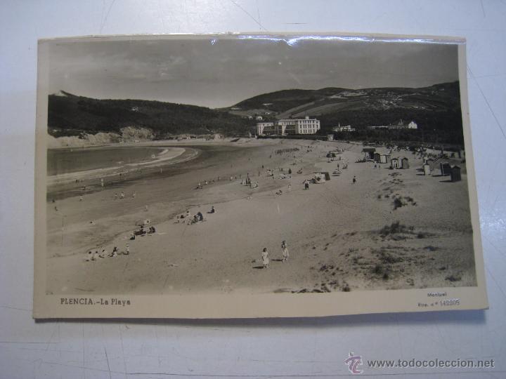 Postales: PLENCIA: LA PLAYA - POSTAL ORIGINAL - Foto 1