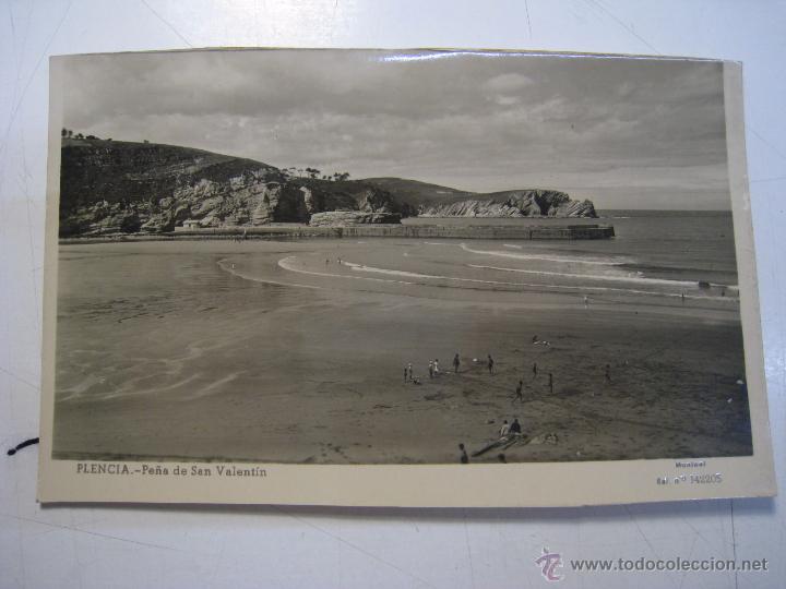 Postales: PLENCIA: PE&Ntilde;A DE SAN VALENTIN - POSTAL ORIGINAL - Foto 1