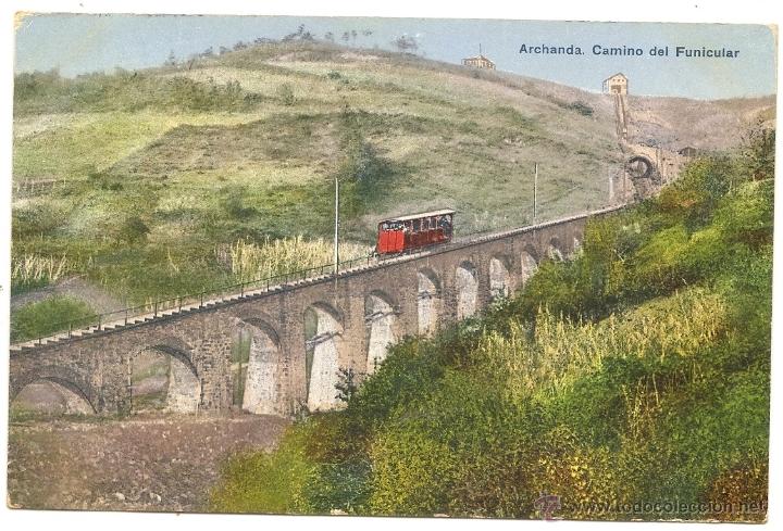Postales: Funicular de Archanda, Bilbao - Foto 1