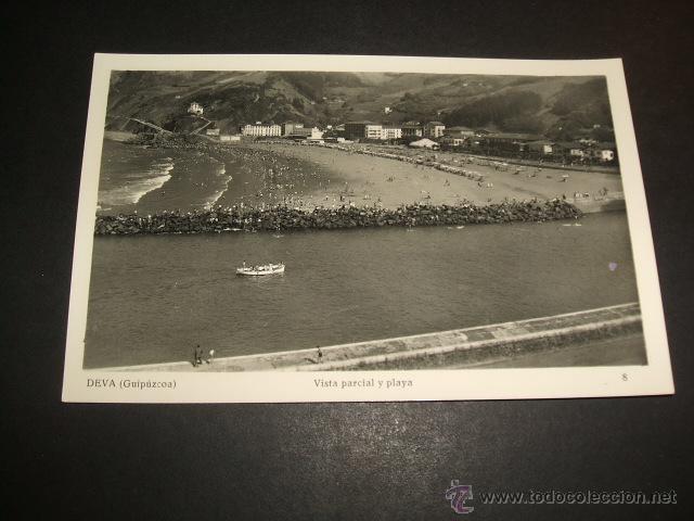 Postales: DEVA GUIPUZCOA VISTA PARCIAL Y PLAYA - Foto 1