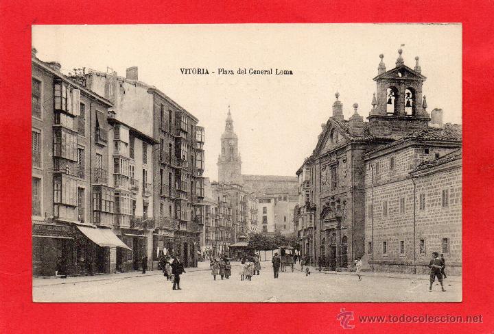 Postales: vitoria. plaza general loma - Foto 1