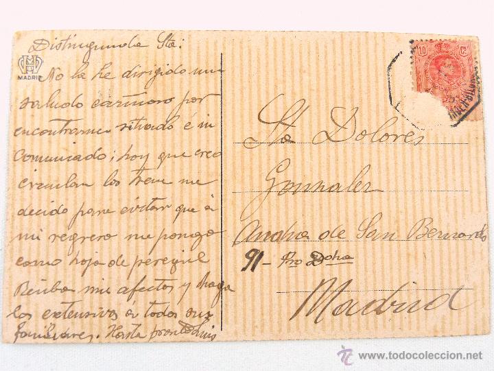 Postales: BILBAO, GRAN VIA - M.A. 1049 - CIRCULADA - Foto 2
