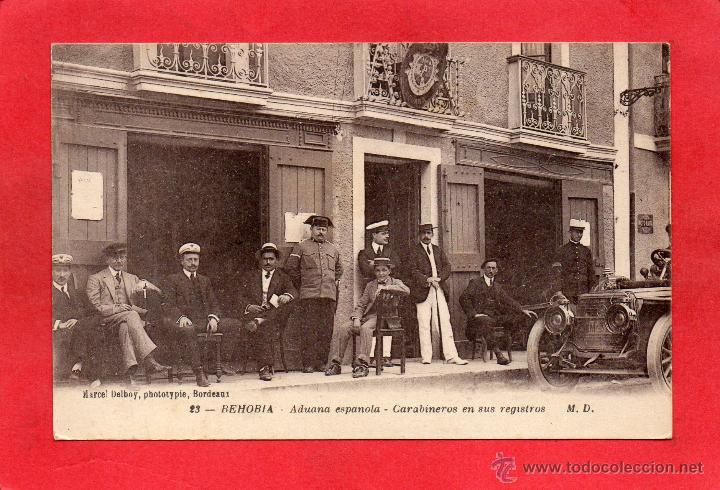 Postales: behobia. 23 aduana espa&ntilde;ola - Foto 1