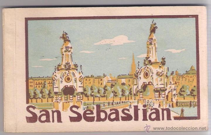 Postales: LIBRITO 20 POSTALES DE SAN SEBASTIAN - Foto 1