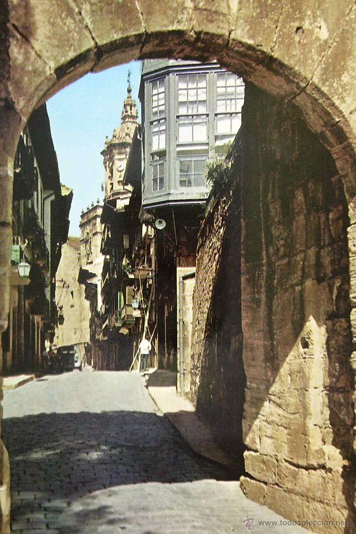 Cartes Postales: POSTAL, GUIP&Uacute;ZCOA, FUENTERRABIA, CALLE MAYOR,  SIN CIRCULAR
