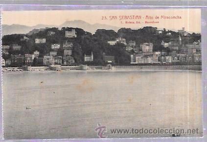Postcards: TARJETA POSTAL DE SAN SEBASTIAN. ALTO DE MIRACONCHA.